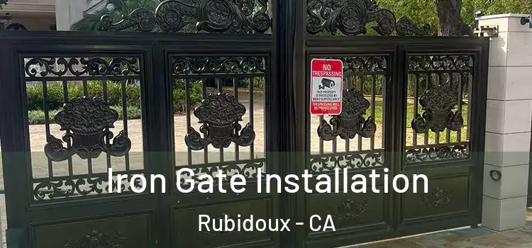 Iron Gate Installation Rubidoux - CA